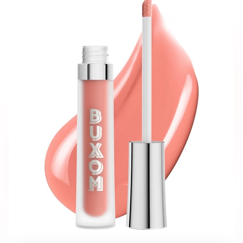 BUXOM Full-On Plumping Lip Cream, Hydrating Lip Plumper Gloss (Bellini)